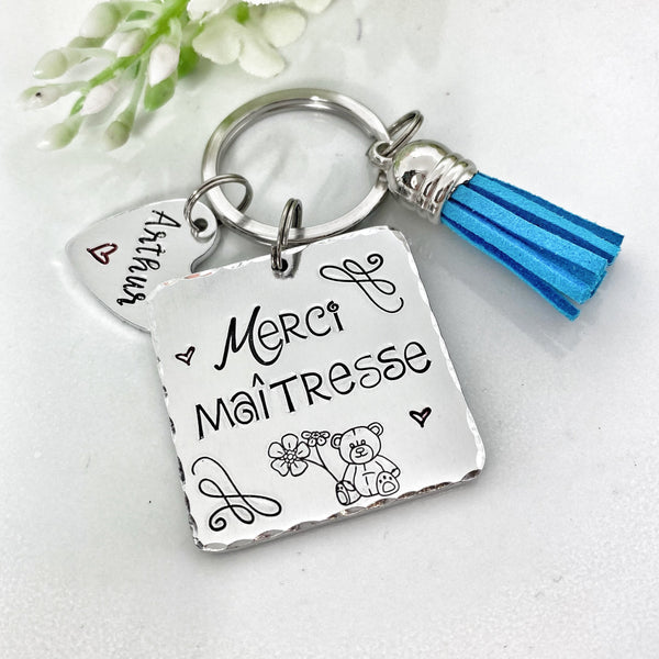 Porte Clé Maîtresse, Cadeau Maîtresse, La Meilleure Maîtresse, Merci Maîtresse