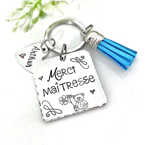 Porte Clé Maîtresse, Cadeau Maîtresse, La Meilleure Maîtresse, Merci Maîtresse