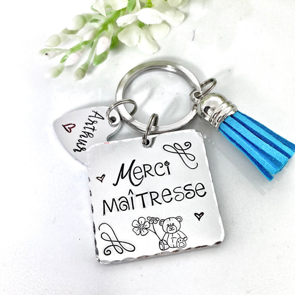 Porte Clé Maîtresse, Cadeau Maîtresse, La Meilleure Maîtresse, Merci Maîtresse