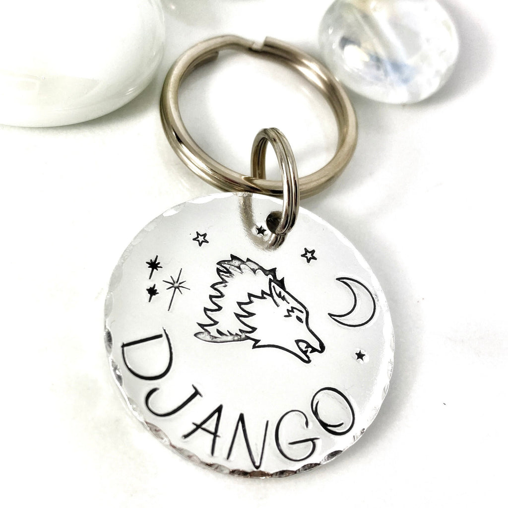Médaille d'identité Chien, Médaille Personnalisée pour un Husky