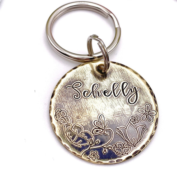 Médaillons d'identification - Médaillon Personnalisé - Médaille Laiton Vielli Chien