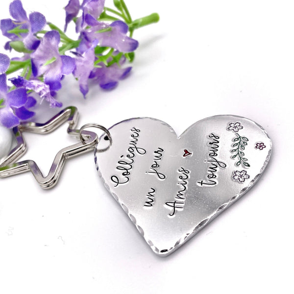 Cadeau Collègue, Porte Clé Collègue, Porte Clef Collègue, Idée Collègue