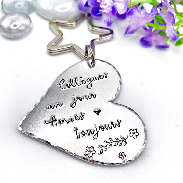 Cadeau Collègue, Porte Clé Collègue, Porte Clef Collègue, Idée Collègue