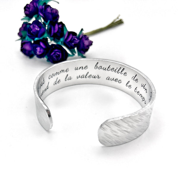 Bracelet Citation Amitié, Bijou Amie, Idée Cadeau Meilleure Amie