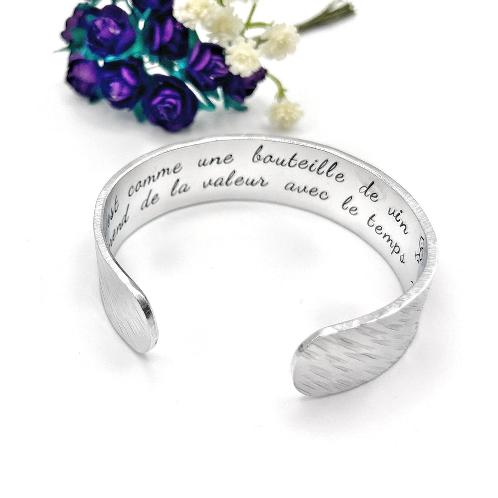 Bracelet Citation Amitié, Bijou Amie, Idée Cadeau Meilleure Amie