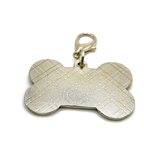 Médaille pour Chien en Forme d'Os - Médaille Personnalisée Chien