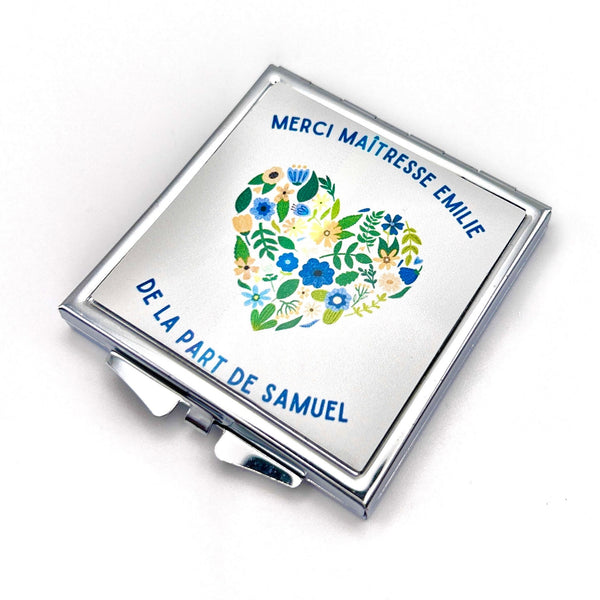 Personalised Mirror, Gift French Teacher