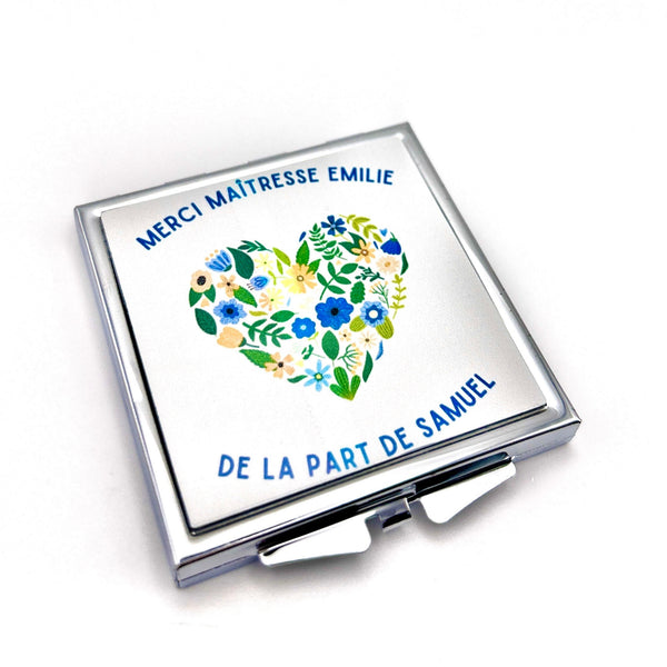 Personalised Mirror, Gift French Teacher