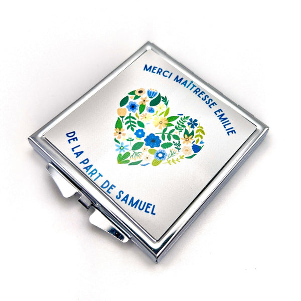Personalised Mirror, Gift French Teacher