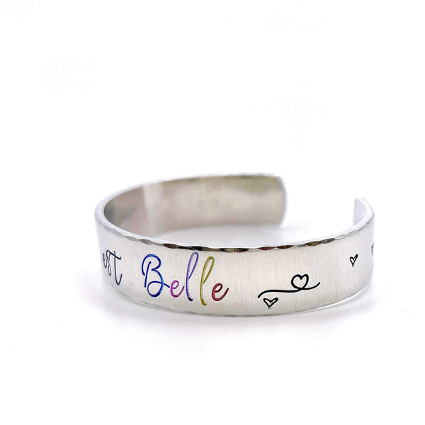 La Vie est Belle, Bracelet Jonc Gravé, Manchette La Vie est Belle, Bijoux La Vie est Belle
