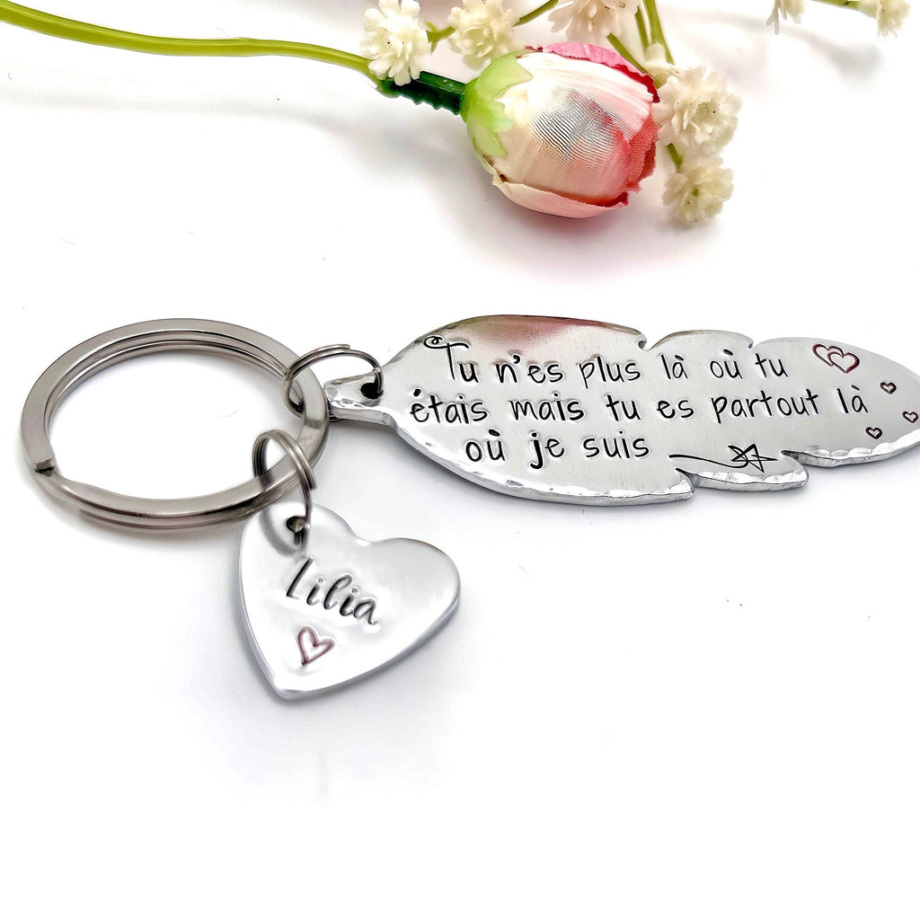 Porte Clé Citation Victor Hugo - Porte Clé Deuil