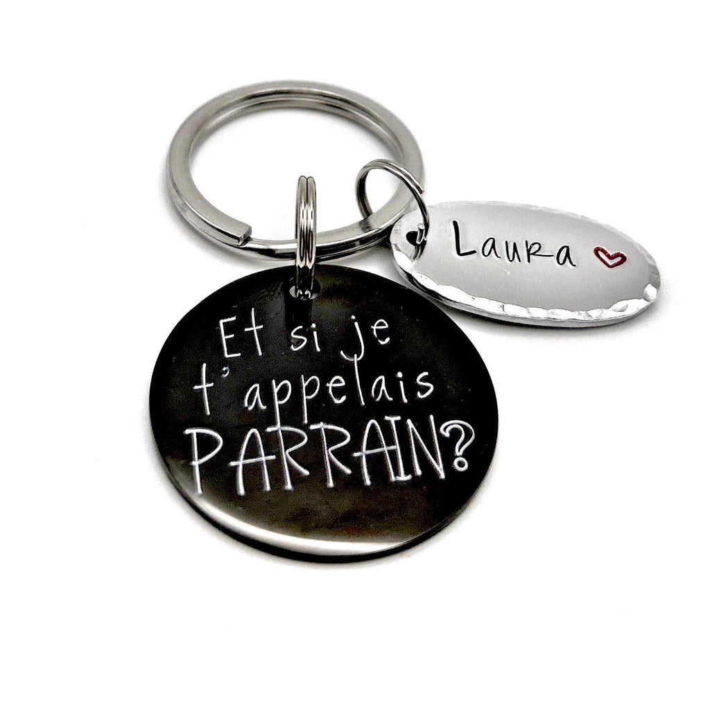 Demande Parrain, Porte Clef Parrain, Et si je t'appelais Parrain?, Cadeau Parrain