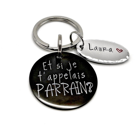 Demande Parrain, Porte Clef Parrain, Et si je t'appelais Parrain?, Cadeau Parrain