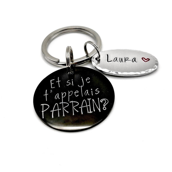 Demande Parrain, Porte Clef Parrain, Et si je t'appelais Parrain?, Cadeau Parrain
