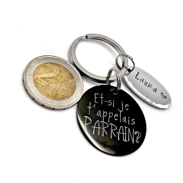 Demande Parrain, Porte Clef Parrain, Et si je t'appelais Parrain?, Cadeau Parrain