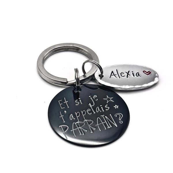 Demande Parrain, Porte Clef Parrain, Et si je t'appelais Parrain?, Cadeau Parrain