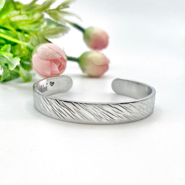 Cadeau Nounou, Bijou Nounou, Nounou en Or, Bracelet Jonc Nounou, Idée Nounou