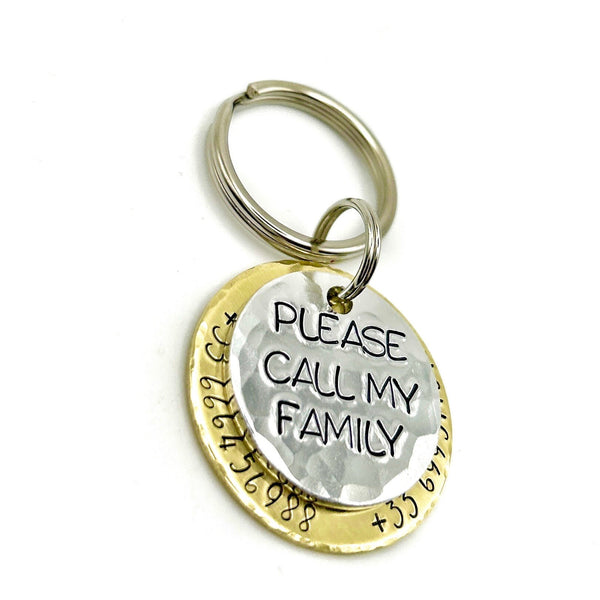 Médaillon d'identité Chien, Médaillon Personnalisé, Médaille Chien Laiton, Médaillon Gravure Identité Chien