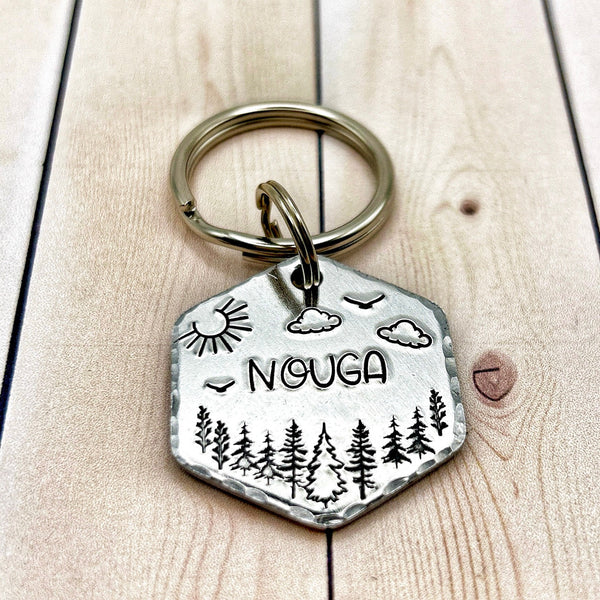 Médailles pour Chiens, Médaille d'Identité Chien Personnalisable, Médaillon en Cuivre Chien