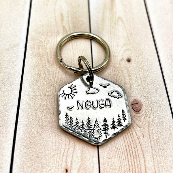 Médailles pour Chiens, Médaille d'Identité Chien Personnalisable, Médaillon en Cuivre Chien
