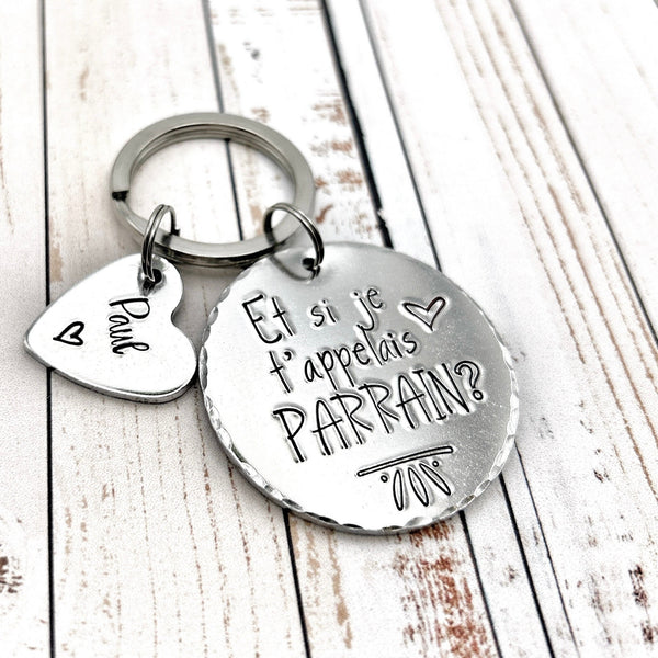 Demande de Parrain, Porte Clé Parrain, Et si je t'appelais Parrain?