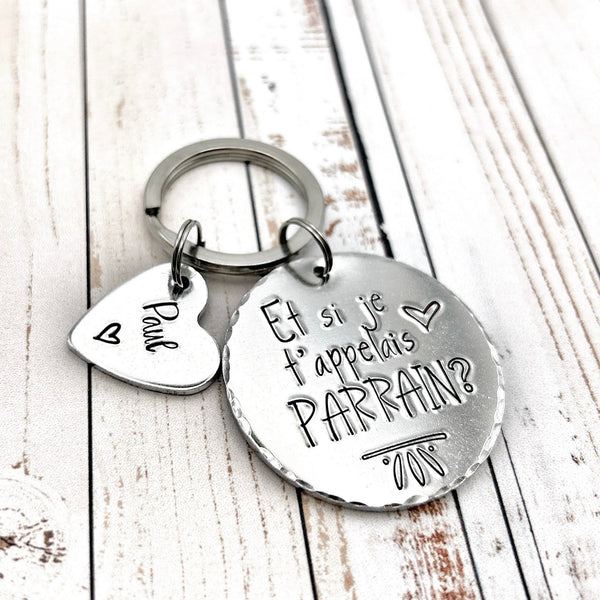 Demande de Parrain, Porte Clé Parrain, Et si je t'appelais Parrain?