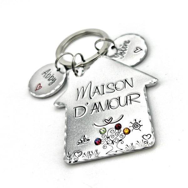 Porté Clé Nouvelle Maison, Cadeau pour une Crémaillère, Cadeau Déménagement