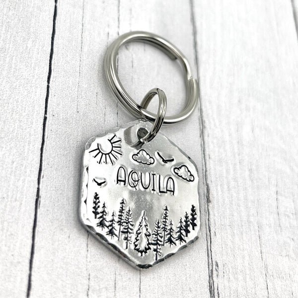 Médailles pour Chiens, Médaille d'Identité Chien Personnalisable, Médaillon en Cuivre Chien