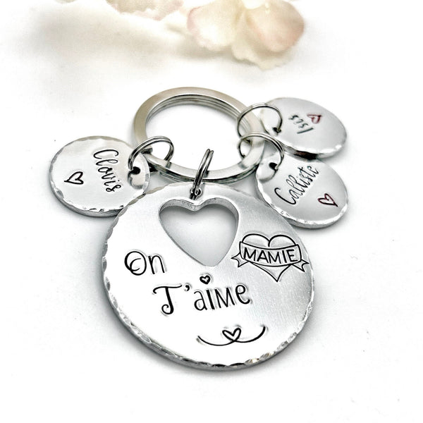 Porte Clé Mamie, Cadeau Fête des Grand-Mères