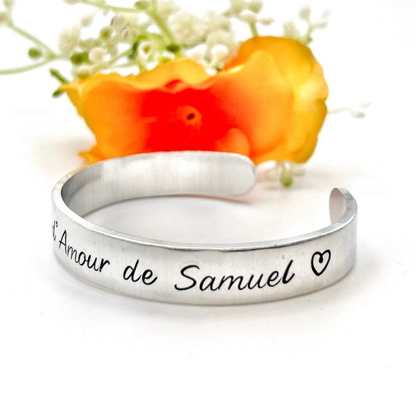Bracelet Personnalisé Marraine - Demande Marraine, Idée Cadeau Marraine