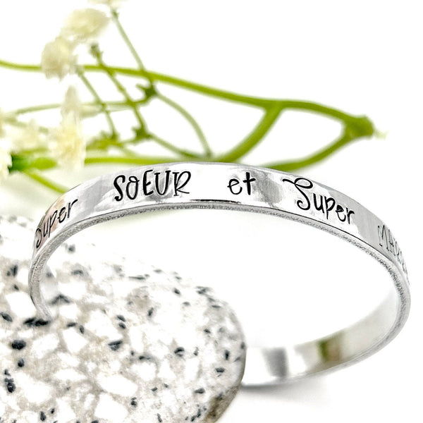 Bracelet Personnalisé Marraine et Soeur - Demande Marraine, Idée Cadeau Marraine