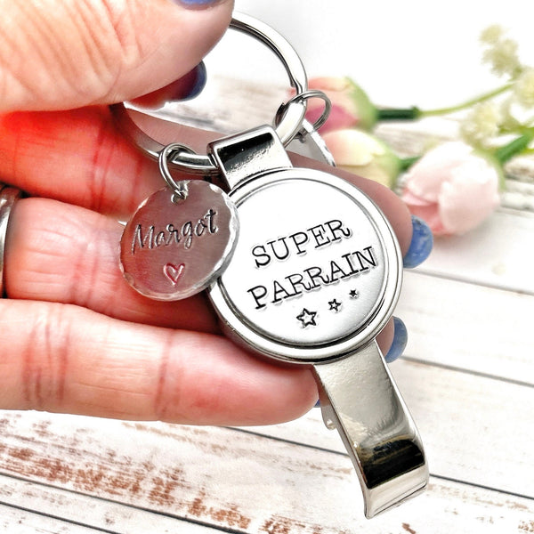 Demande Parrain, Décapsuleur Parrain, Cadeau Parrain, Veux-tu être mon Parrain'?, Super Parrain