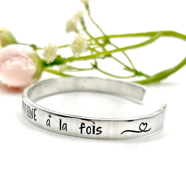 Bracelet Personnalisé Marraine et Soeur - Demande Marraine, Idée Cadeau Marraine