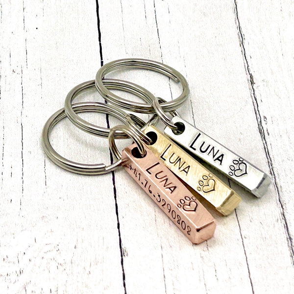 Médaille d'Identité Chien - Barre d'identification pour Chien - Médaille Personnalisée pour Chien