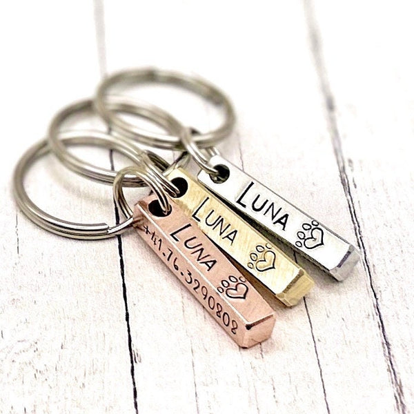 Médaille d'Identité Chien - Barre d'identification pour Chien - Médaille Personnalisée pour Chien