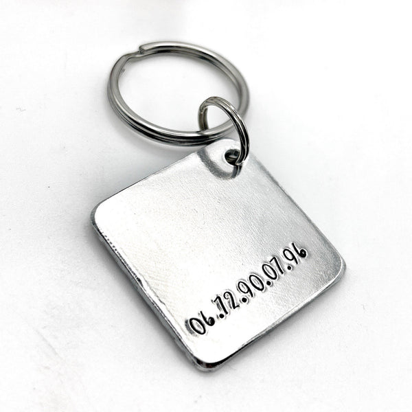 Médaillon d'identification, Médaille avec Loup, Lune et Arbres, Personnalisée