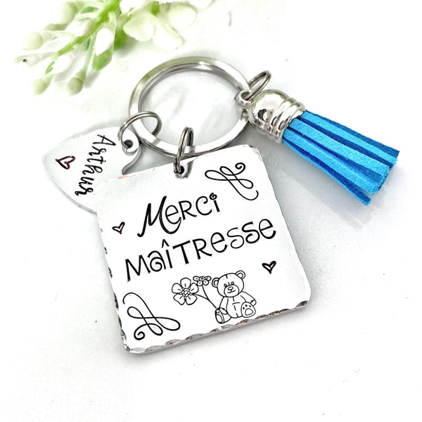Porte Clé Maîtresse, Cadeau Maîtresse, La Meilleure Maîtresse, Merci Maîtresse