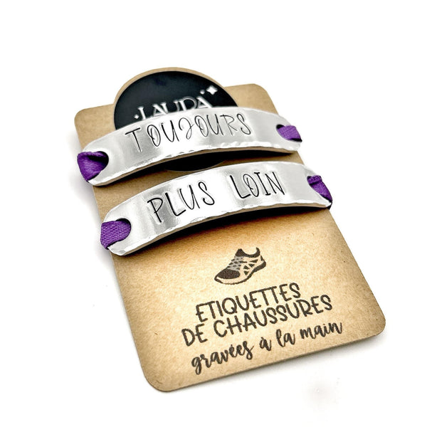 Étiquettes Chaussures, Cadeau Coureur, Accessoires Running, Bijoux Chaussures