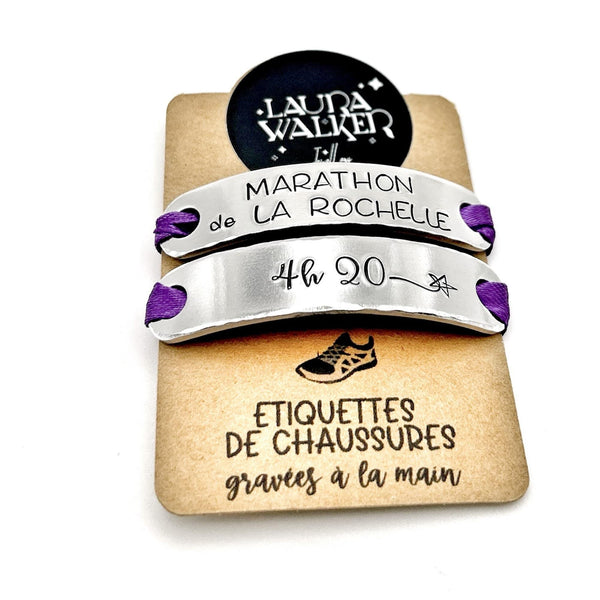 Étiquettes Lacets , Cadeau Coureur, Accessoires Running, Bijoux Chaussures
