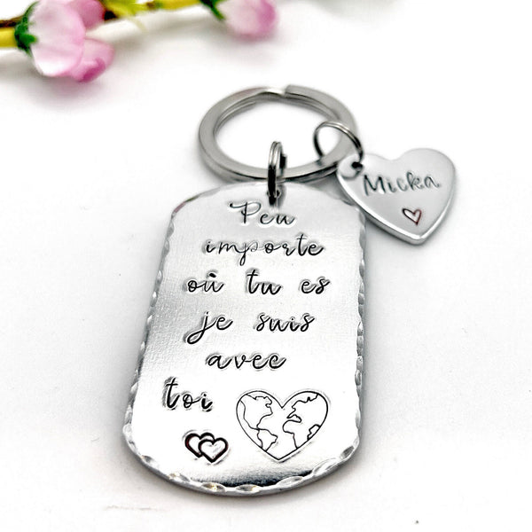 Porte Clé Meilleure Amie, Porte Clé Personnalisé, Cadeau Meilleure Amie, Idée Noël Amie