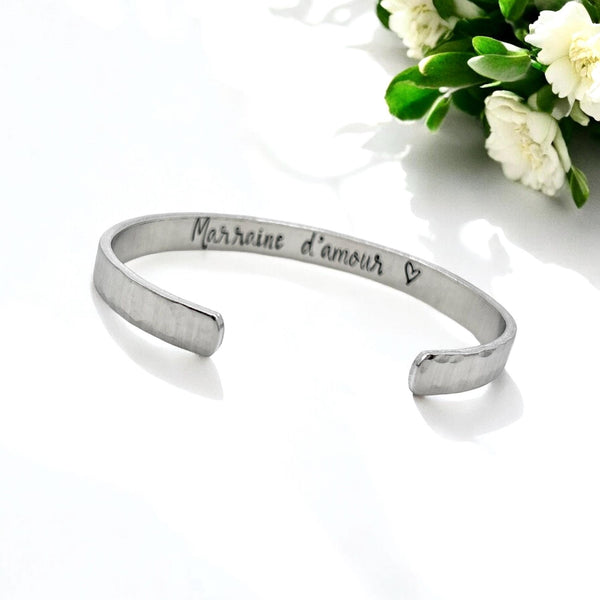 Cadeau pour une Marraine - Bracelet Marraine d'Amour - Cadeau pour une Baptême