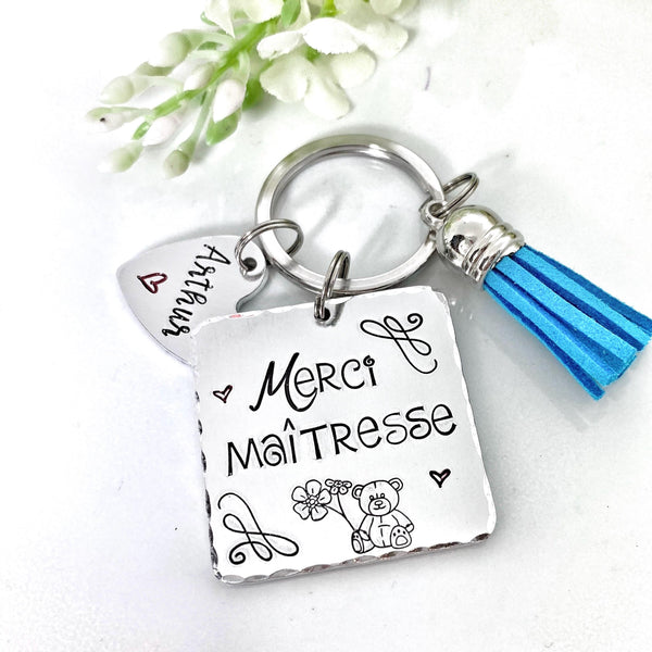Porte Clé Maîtresse, Cadeau Maîtresse, La Meilleure Maîtresse, Merci Maîtresse