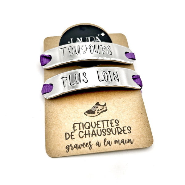 Étiquettes Chaussures, Cadeau Coureur, Accessoires Running, Bijoux Chaussures