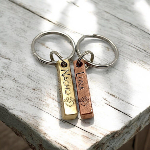 Médaille d'Identité Chien - Barre d'identification pour Chien - Médaille Personnalisée pour Chien