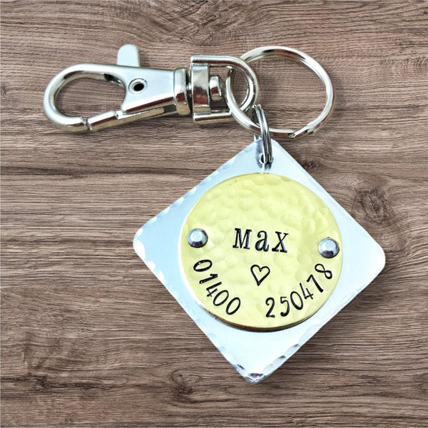 Fait en France, Médaille Personnalisée pour Chien, Médaille d'identification pour Chien