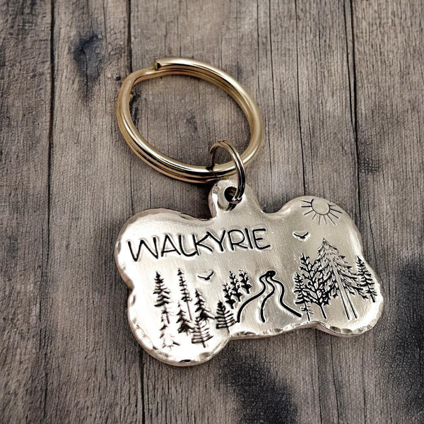 Médaillon de Chien Personnalisée, Médaillon Chien Gravé, Médaillon Chien Os