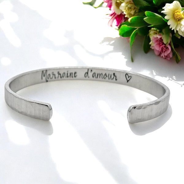 Cadeau pour une Marraine - Bracelet Marraine d'Amour - Cadeau pour une Baptême