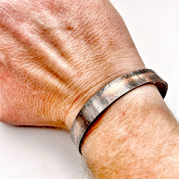 Cadeau Demande Parrain, Bracelet Homme en Cuivre, , Message Personnalisé, Cadeau Fête des Pères