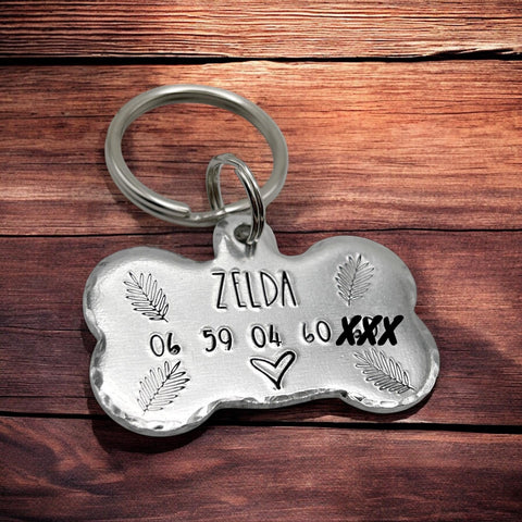 Médaillon de Chien Identité, Médaillon Chien Gravé, Médaillon Chien Personnalisé