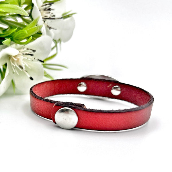 Cadeau Nounou, Bijoux Nounou, Nounou d'Amour, Bracelet en Cuir